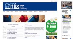 Desktop Screenshot of gymmixfalun.com