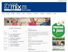 Tablet Screenshot of gymmixfalun.com